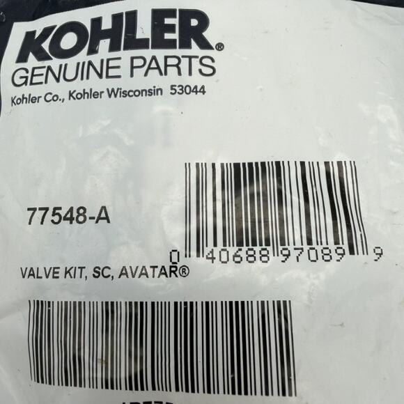 New Kohler Genuine Parts Valve Kit SC AVATAR 77548-A Plumbing Cartridge - Picture 4 of 4